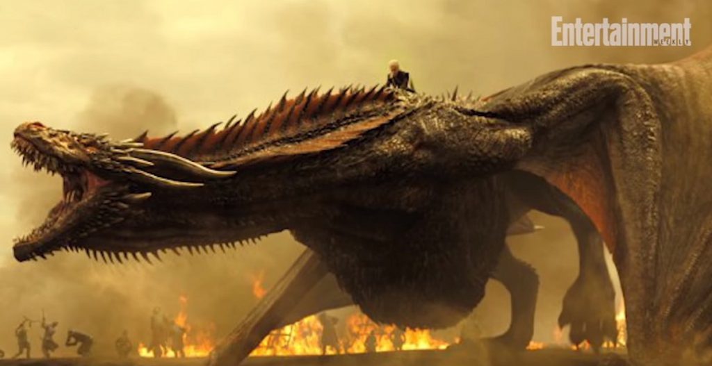 dragones de Juego de Tronos